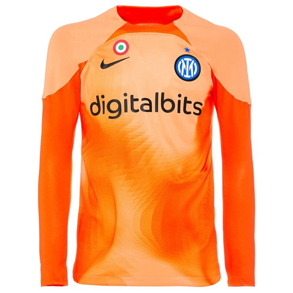 Tailandia Camiseta Inter Milan Portero 2022-2023 Naranja